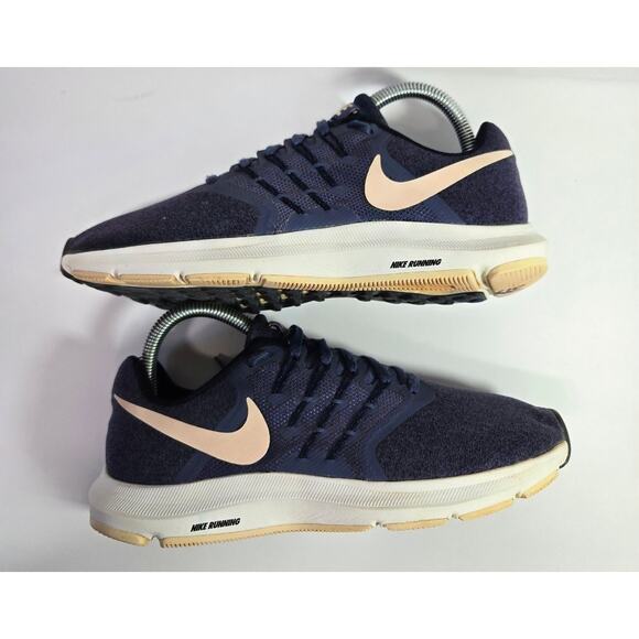 Nike Womens Sz 7.5 Run Swift Running Shoes Blue Pink 909006-501 Low Top Sneakers - Picture 5 of 8